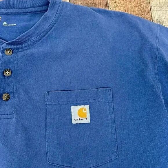 Carhartt Henley Pocket T-Shirt - Picture 5 of 6